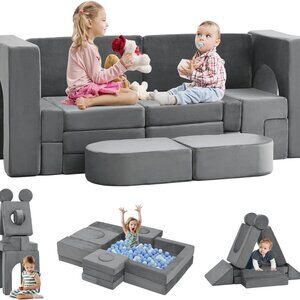 22Pcs Modular Play Couch